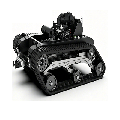 Hydraulinen tela-alustainen robotin alusta