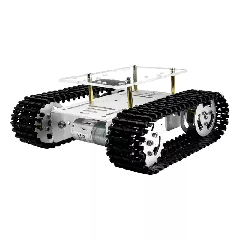 Tela-alustainen robottirunko, avoimen lähdekoodin tee-se-itse tankkialusta