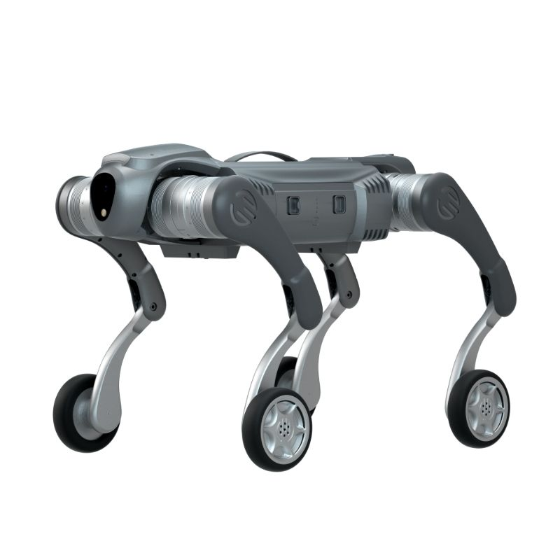 Pyöräjalkainen nelijalkainen robottikoira